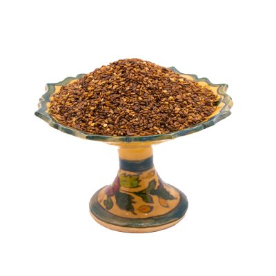 کنجد قهوه ای